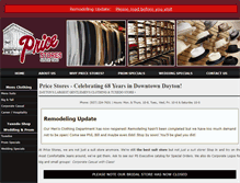 Tablet Screenshot of pricestores.com